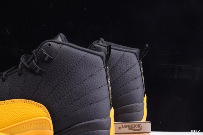 Reps TBK Retro University 12 Gold Jordan Black 130690-070 Air 0628